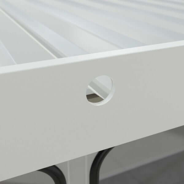 Duurzame kantoorunit met hijsoog voor eenvoudige verplaatsing Kantoorunit voor buiten laten plaatsen met stevig hijsoog