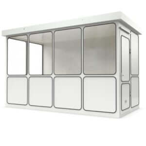 Kantoorunit 4x2 meter te bestellen voor flexibel gebruik