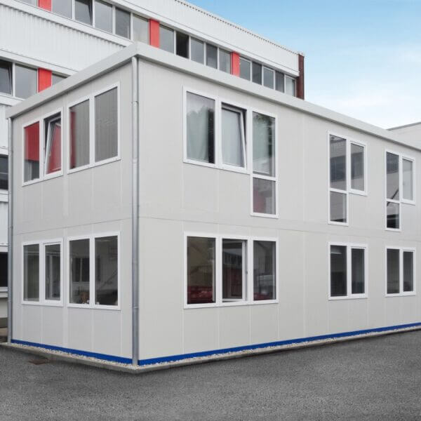 Modulaire kantoorunit met twee verdiepingen Twee verdiepingen kantoorunit op maat laten maken