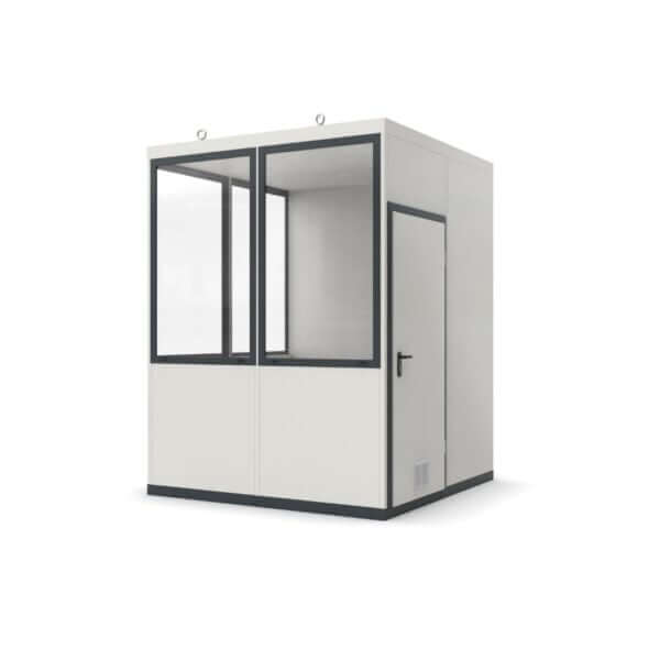 Modulaire portiersloge te bestellen voor binnen en buiten gebruik