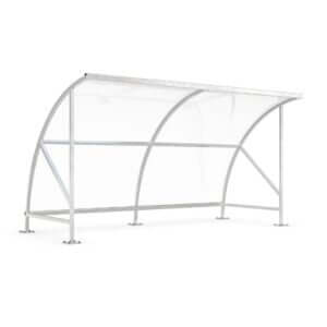 Verzinkte fietsoverkapping 4130x2100mm voor 12 fietsen